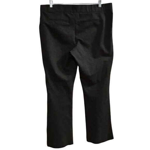 Simply Vera Vera Wang Women's XL Dark Gray Dress Pants Straight Leg - Picture 4 of 12